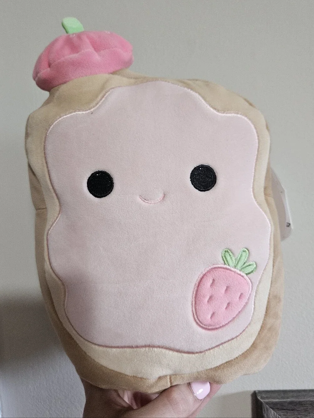 NWT Marie The Pink Strawberry French Toast Squishmallow 8